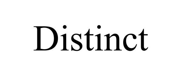 Trademark Logo DISTINCT