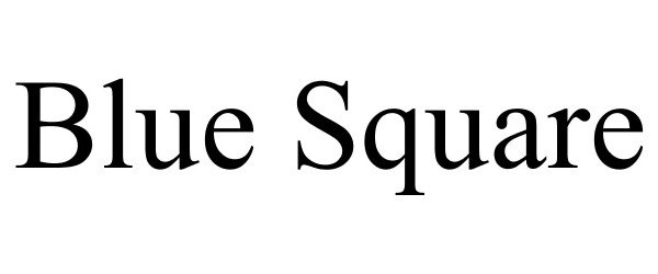 Trademark Logo BLUE SQUARE