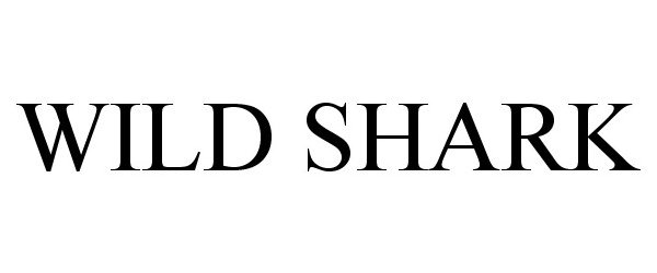 Trademark Logo WILD SHARK