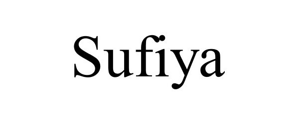 Trademark Logo SUFIYA