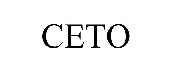 Trademark Logo CETO