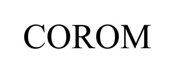 Trademark Logo COROM