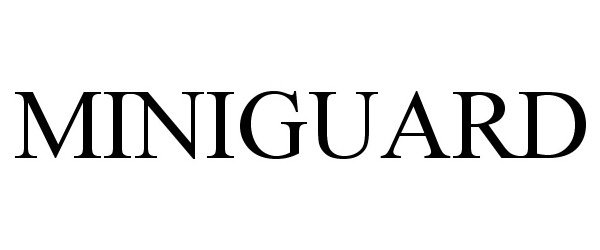 Trademark Logo MINIGUARD