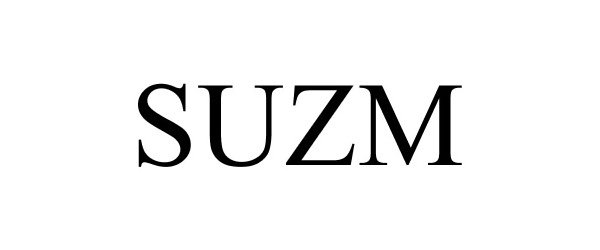 Trademark Logo SUZM