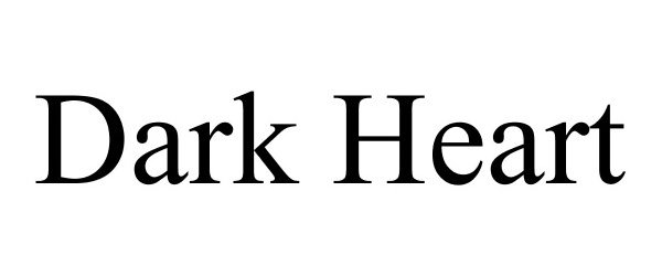 Trademark Logo DARK HEART