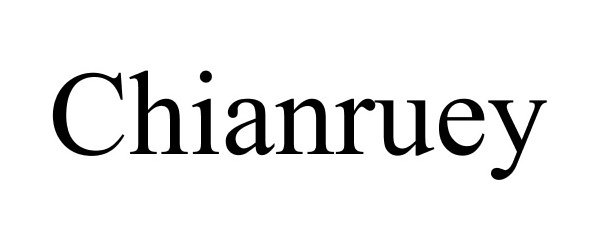 Trademark Logo CHIANRUEY