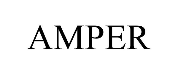 Trademark Logo AMPER