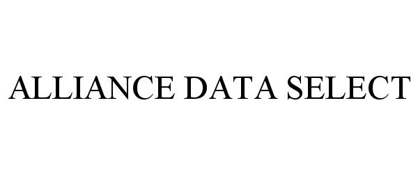  ALLIANCE DATA SELECT