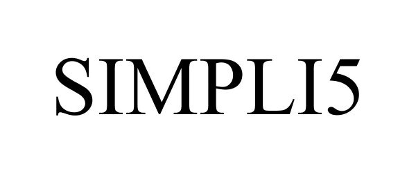 Trademark Logo SIMPLI5