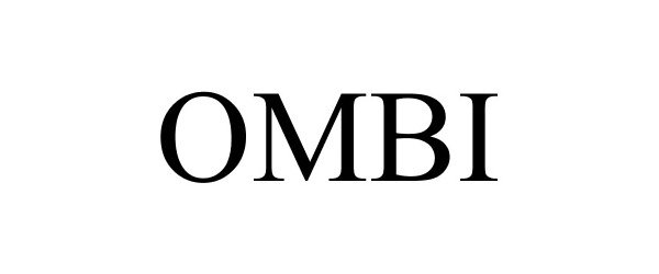 Trademark Logo OMBI