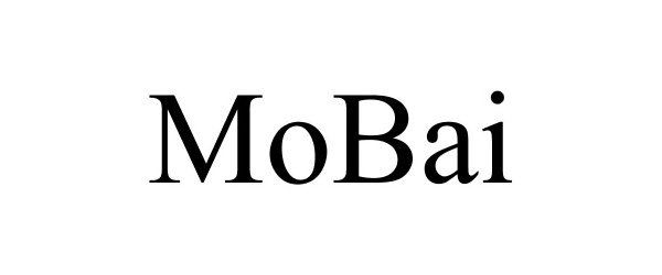 Trademark Logo MOBAI