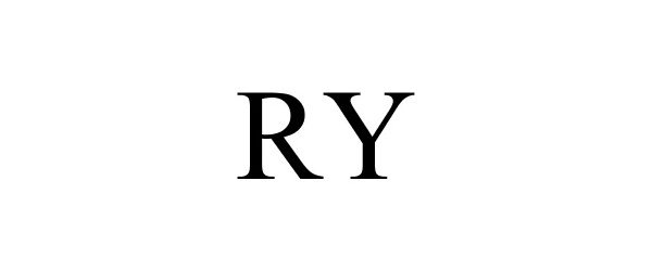 Trademark Logo RY