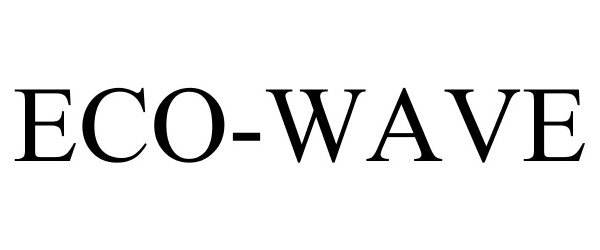 Trademark Logo ECO-WAVE