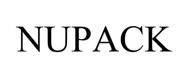 Trademark Logo NUPACK