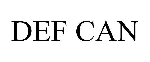 Trademark Logo DEFCAN