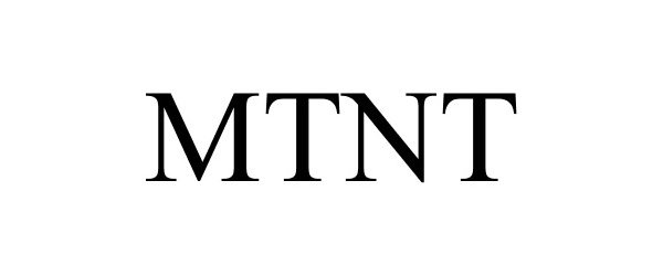 Trademark Logo MTNT