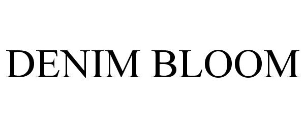 Trademark Logo DENIM BLOOM