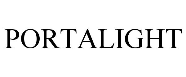 Trademark Logo PORTALIGHT