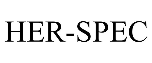 Trademark Logo HER-SPEC