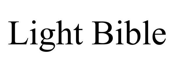  LIGHT BIBLE