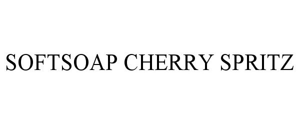 Trademark Logo SOFTSOAP CHERRY SPRITZ