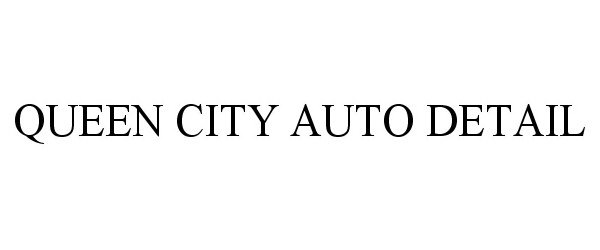 Trademark Logo QUEEN CITY AUTO DETAIL