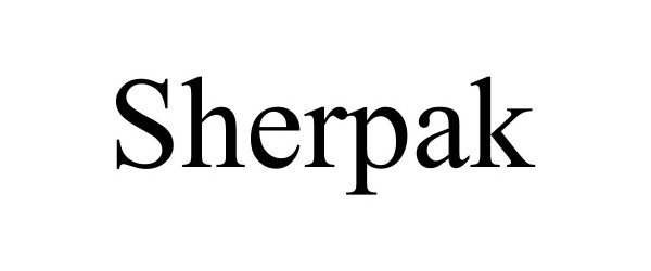 Trademark Logo SHERPAK