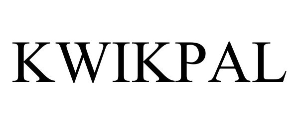 Trademark Logo KWIKPAL