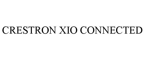  CRESTRON XIO CONNECTED
