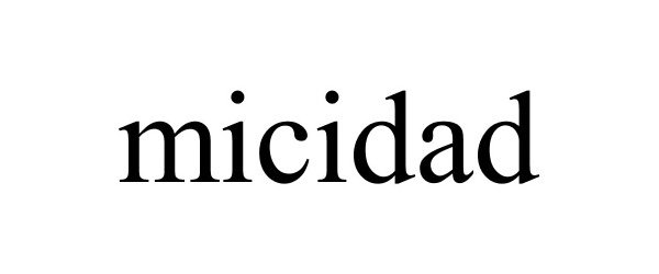 Trademark Logo MICIDAD
