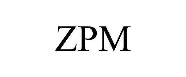 Trademark Logo ZPM