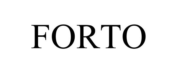 Trademark Logo FORTO
