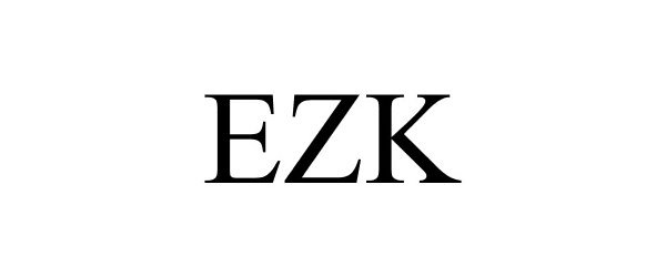 Trademark Logo EZK