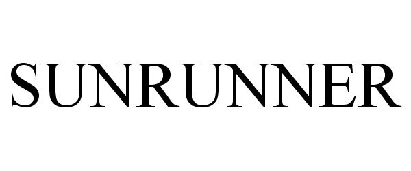 Trademark Logo SUNRUNNER