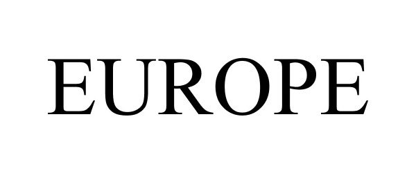 Trademark Logo EUROPE