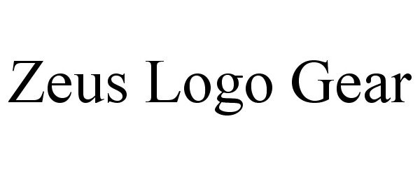 Trademark Logo ZEUS LOGO GEAR