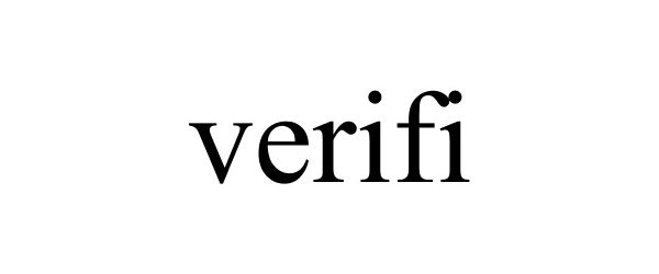 Trademark Logo VERIFI
