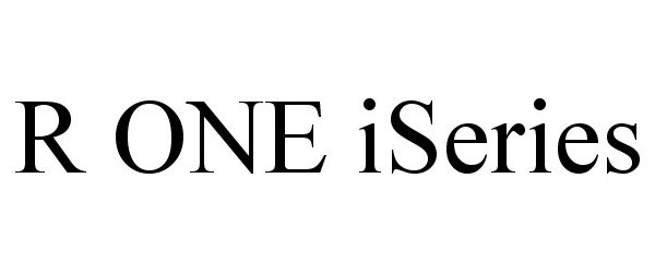  R ONE ISERIES