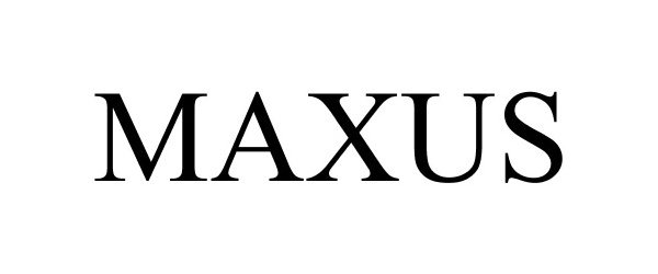 Trademark Logo MAXUS