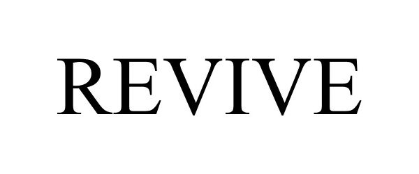 Trademark Logo REVIVE