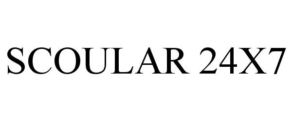 Trademark Logo SCOULAR 24X7