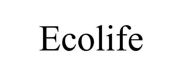 Trademark Logo ECOLIFE