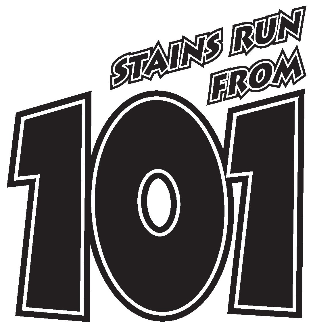  STAINS RUN FROM 101