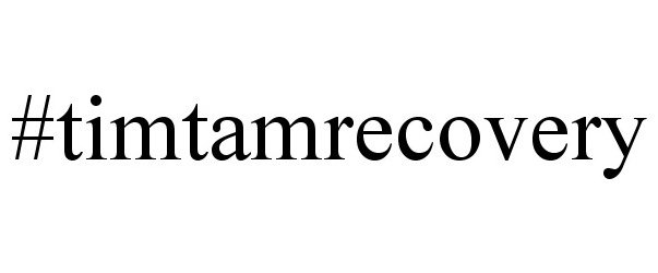 Trademark Logo #TIMTAMRECOVERY