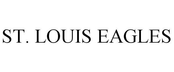 Trademark Logo ST. LOUIS EAGLES