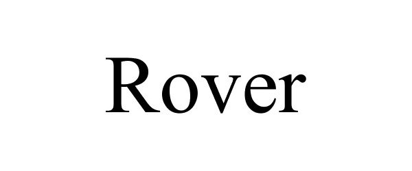 Trademark Logo ROVER