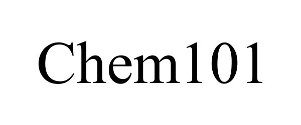 Trademark Logo CHEM101