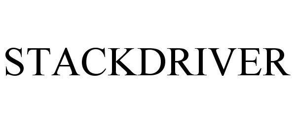 Trademark Logo STACKDRIVER