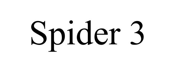  SPIDER 3