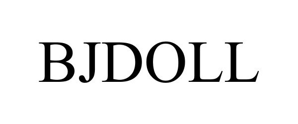 Trademark Logo BJDOLL